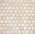 Мозаика Leedo Ceramica Pietrine Hexagonal Botticino матовый К-0080 (18х30) 6 мм на сайте domix.by
